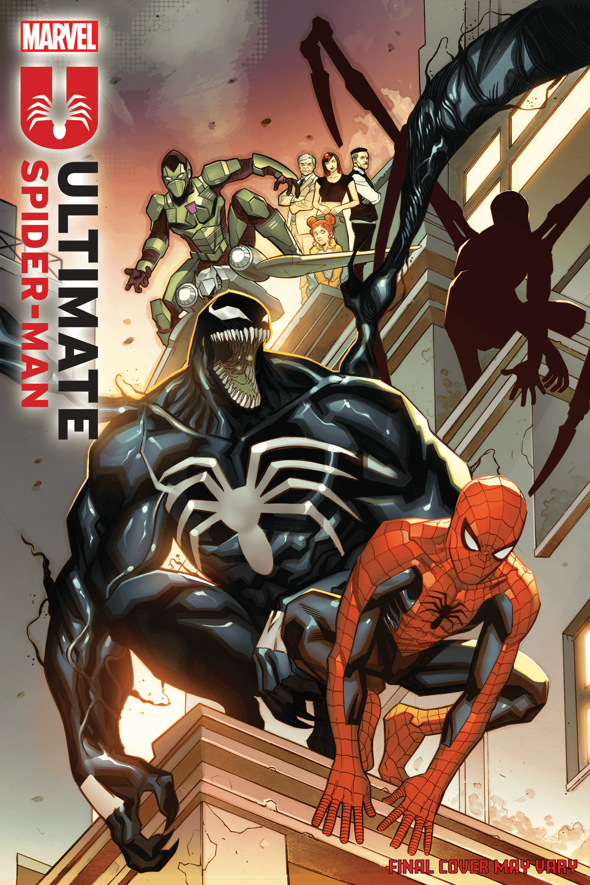 Marvel Comic Books ULTIMATE SPIDER-MAN #24 DAVID MESSINA HEROES VARIANT 75960620796102421 PRH-75960620796102421