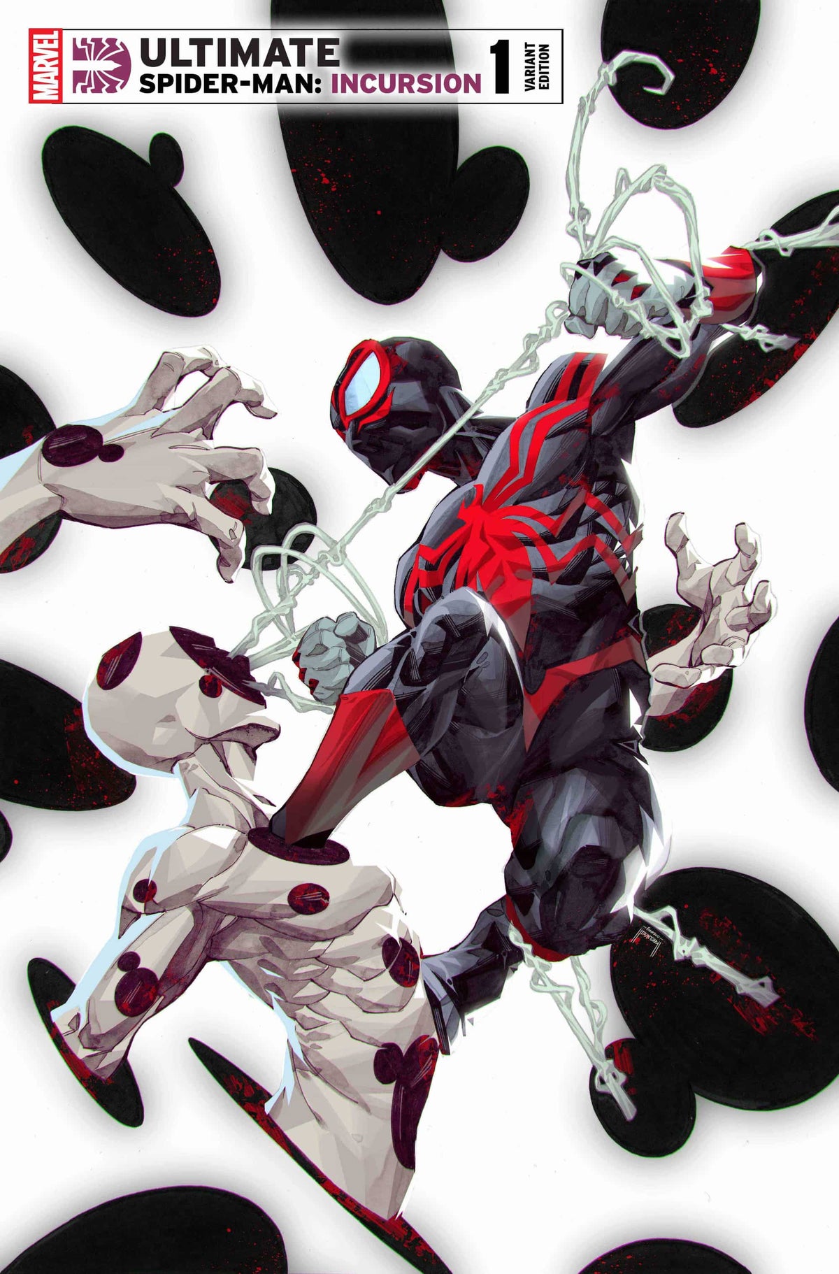 Marvel Comic Books ULTIMATE SPIDER-MAN: INCURSION #1 KAEL NGU FOIL VARIANT 75960621213200131 PRH-75960621213200131