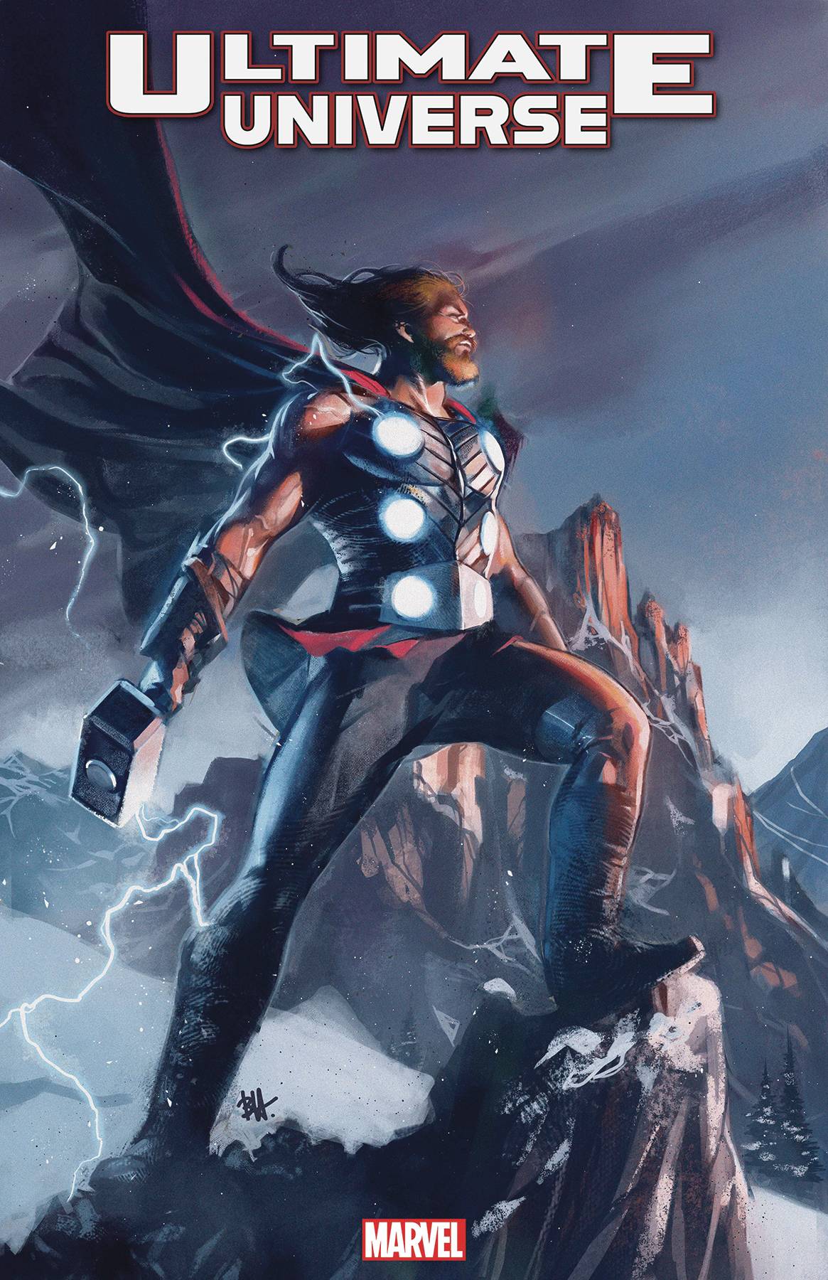 Marvel PRH Comic Books ULTIMATE UNIVERSE #1 BEN HARVEY ULTIMATE THOR VAR 75960620801200121 AUG230633
