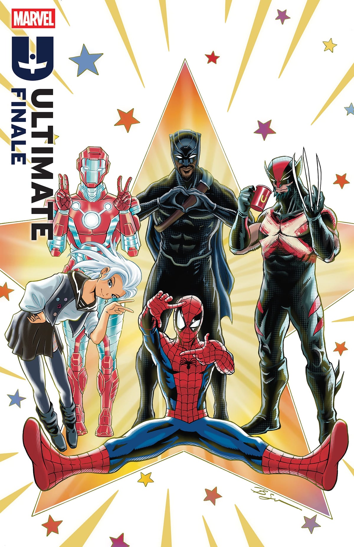 Marvel Comic Books ULTIMATE UNIVERSE: FINALE #1 BENJAMIN SU FOIL VARIANT 75960621283500121 PRH-75960621283500121