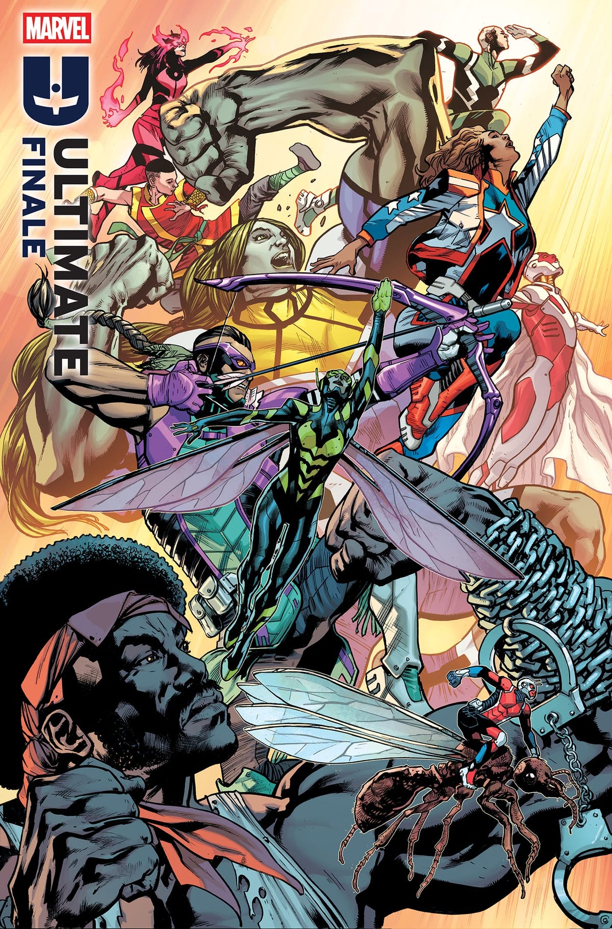 Marvel Comic Books ULTIMATE UNIVERSE: FINALE #1 BRYAN HITCH ULTIMATE FINALE VARIANT 75960621283500141 PRH-75960621283500141