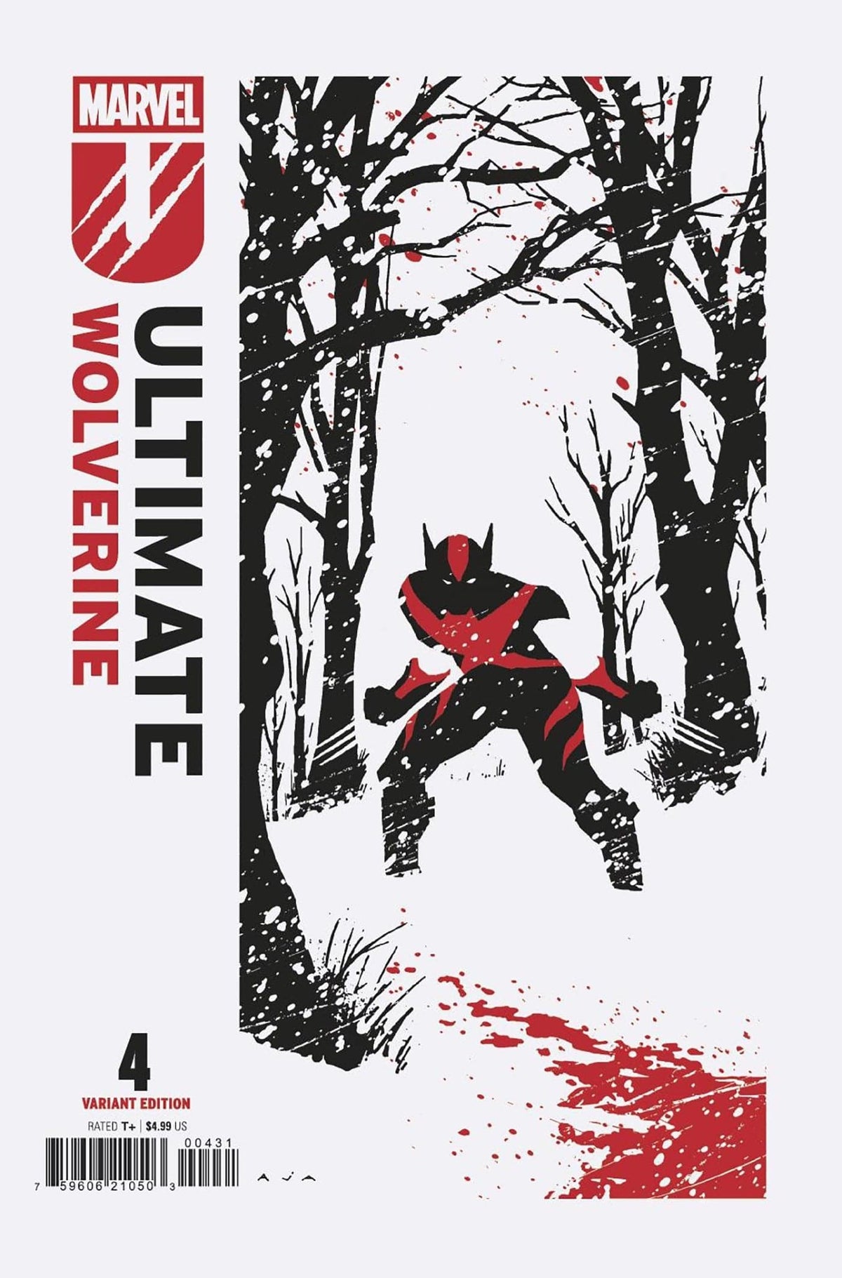 Marvel Comic Books ULTIMATE WOLVERINE #4 DAVID AJA VARIANT 75960621050300431 PRH-75960621050300431