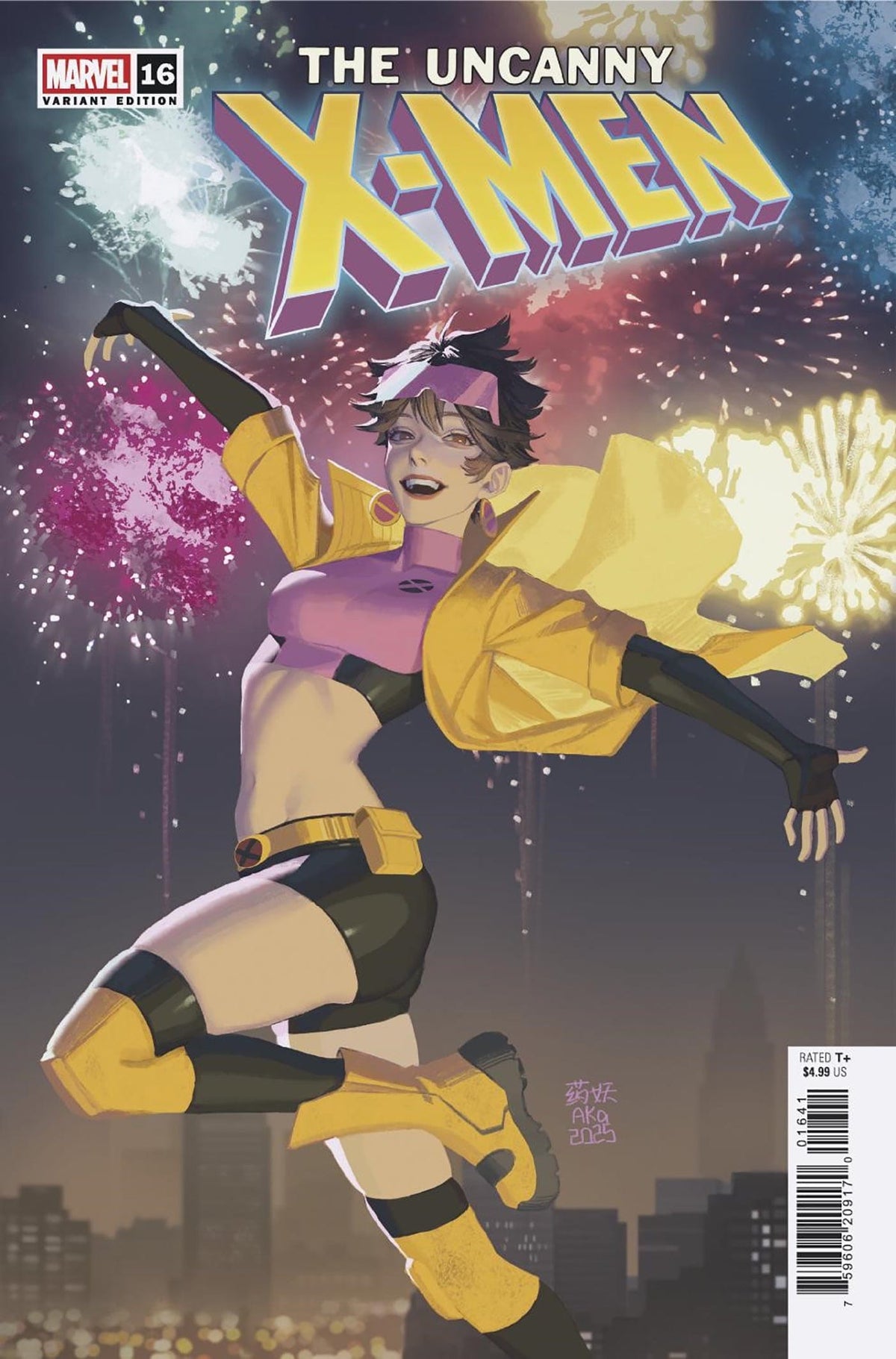 Marvel Comic Books UNCANNY X-MEN #16 AKA JUBILEE VARIANT 75960620917001641 PRH-75960620917001641