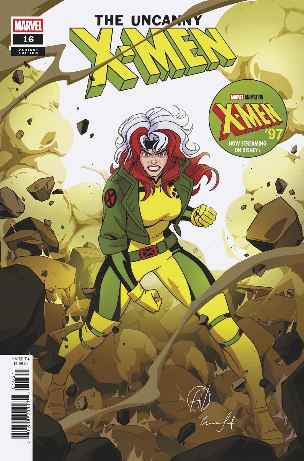 Marvel Comic Books UNCANNY X-MEN #16 MARVEL ANIMATION VARIANT 75960620917001621 PRH-75960620917001621