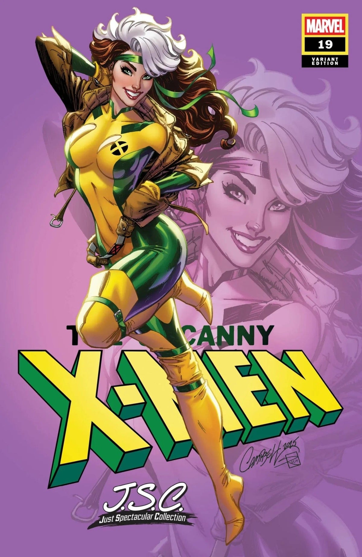 Marvel Comic Books UNCANNY X-MEN #19 J. SCOTT CAMPBELL VARIANT 75960620917001921 PRH-75960620917001921