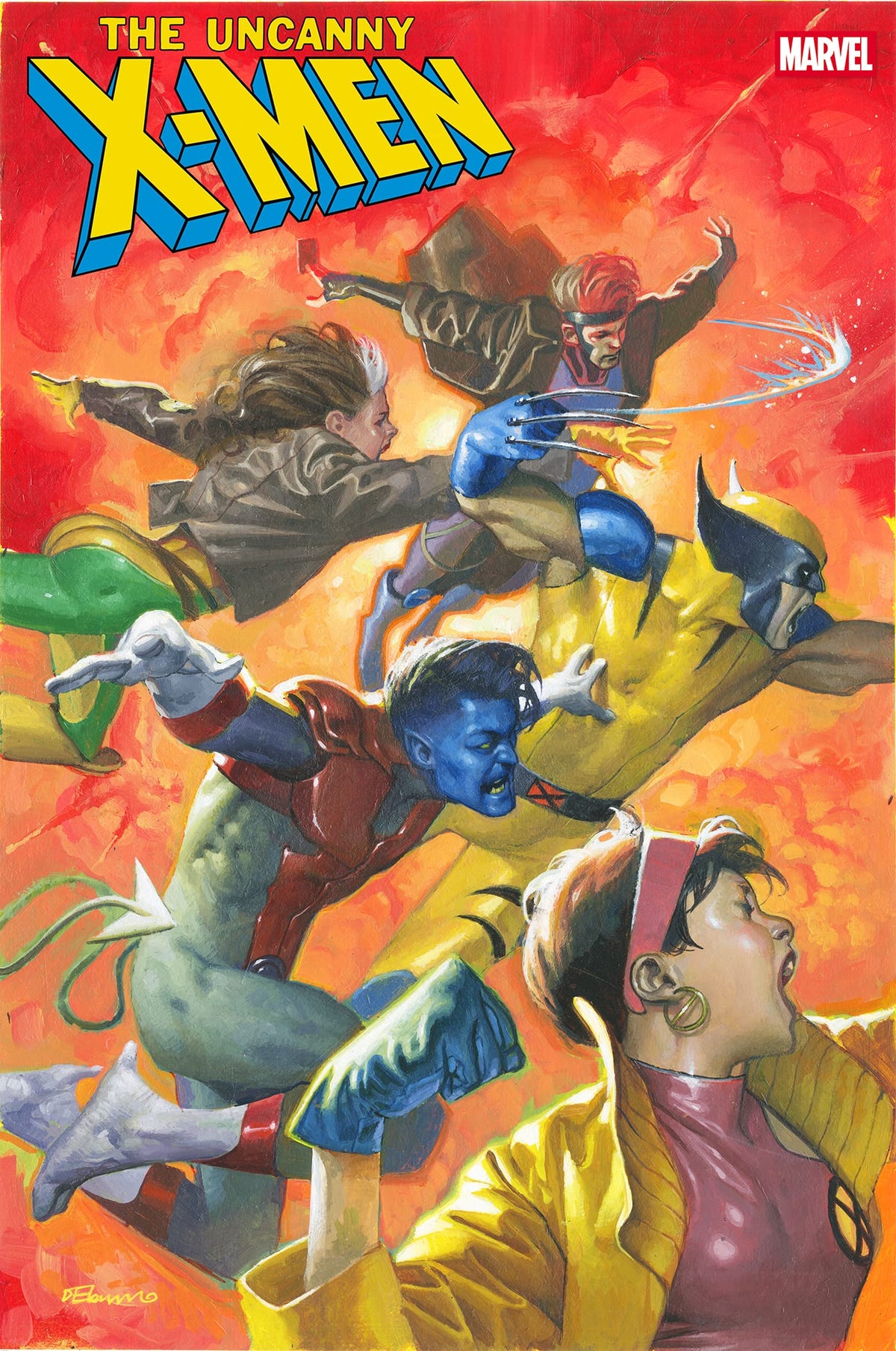 Marvel Comic Books UNCANNY X-MEN #30 FABRIZIO DE TOMMASO VARIANT 75960620917003031 PRH-75960620917003031