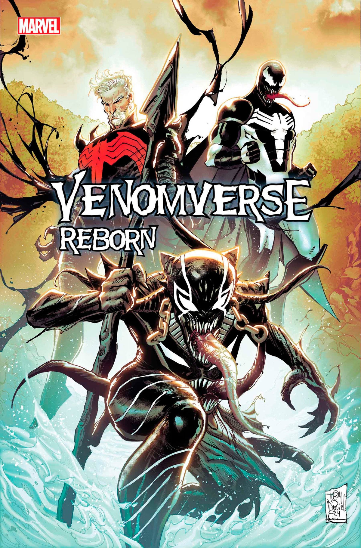 Marvel Comic Books VENOMVERSE REBORN #4 75960620993400411 PRH-75960620993400411