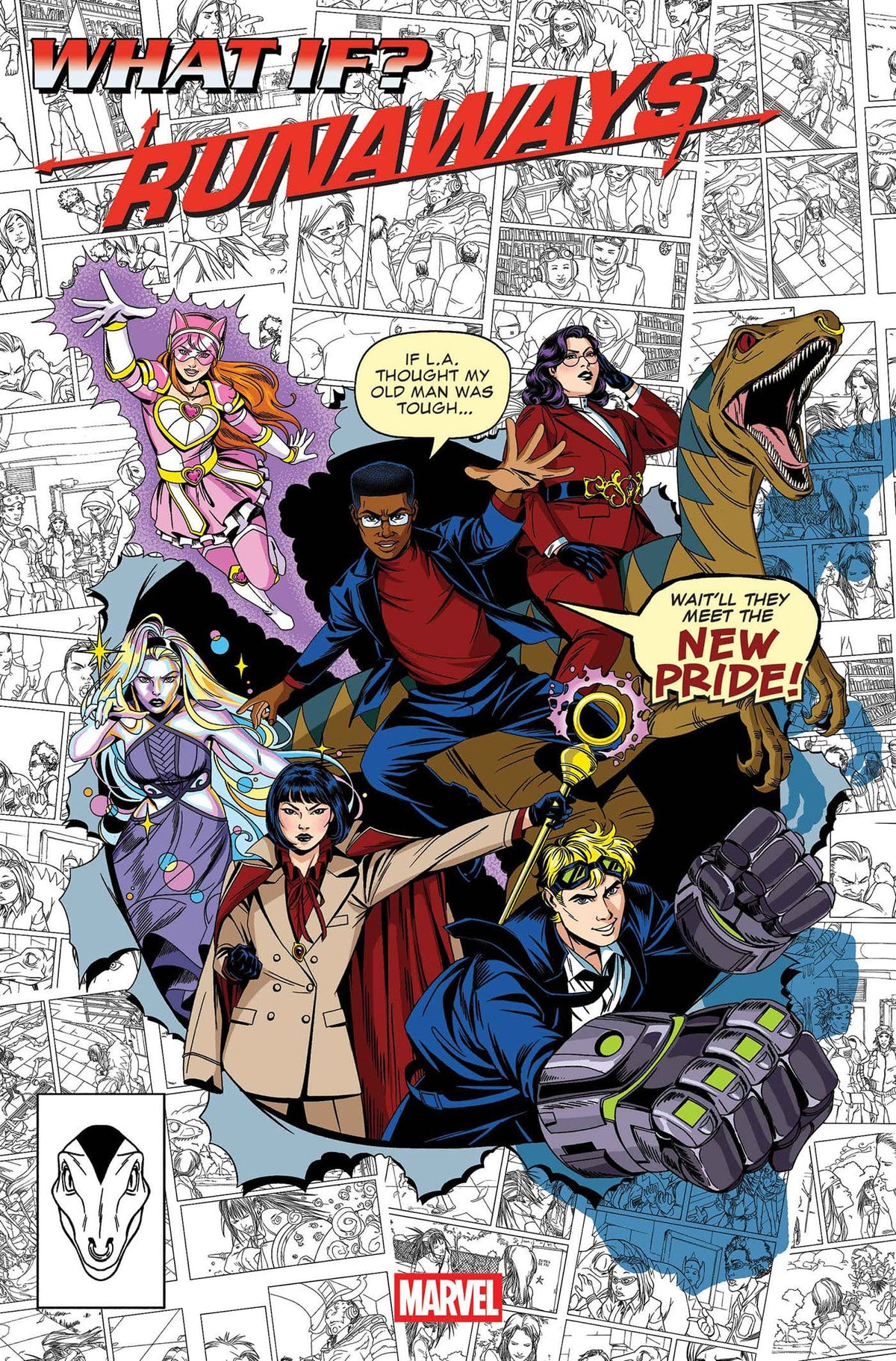 Marvel Comic Books WHAT IF...? RUNAWAYS #1 BETSY COLA HOMAGE VARIANT (Release Date: 08/19/2026) 75960621470900121 PRH-75960621470900121