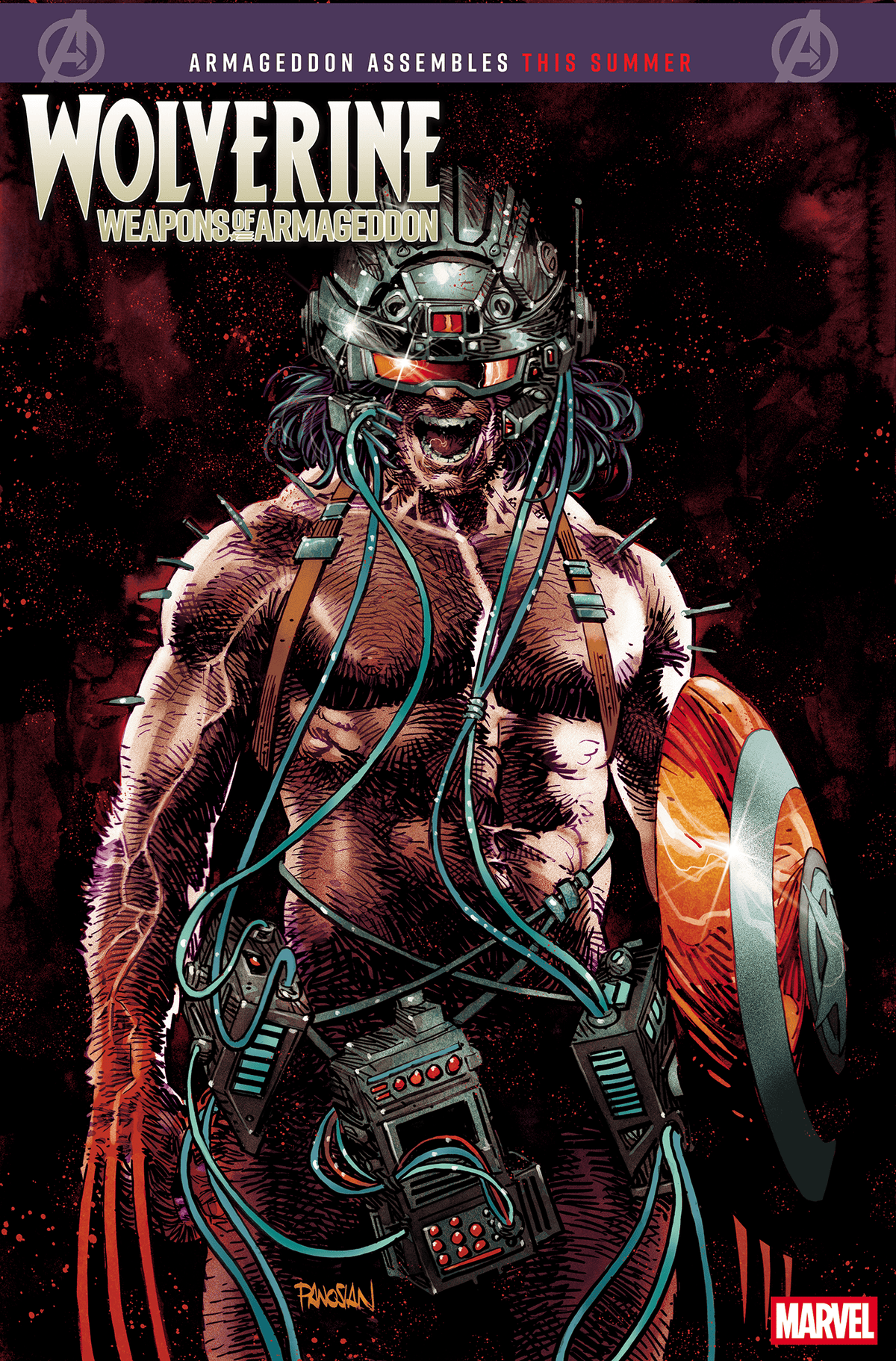 Marvel Comic Books WOLVERINE: WEAPONS OF ARMAGEDDON #1 DAN PANOSIAN 2ND PRINTING VARIANT 75960621562100112 PRH-75960621562100112