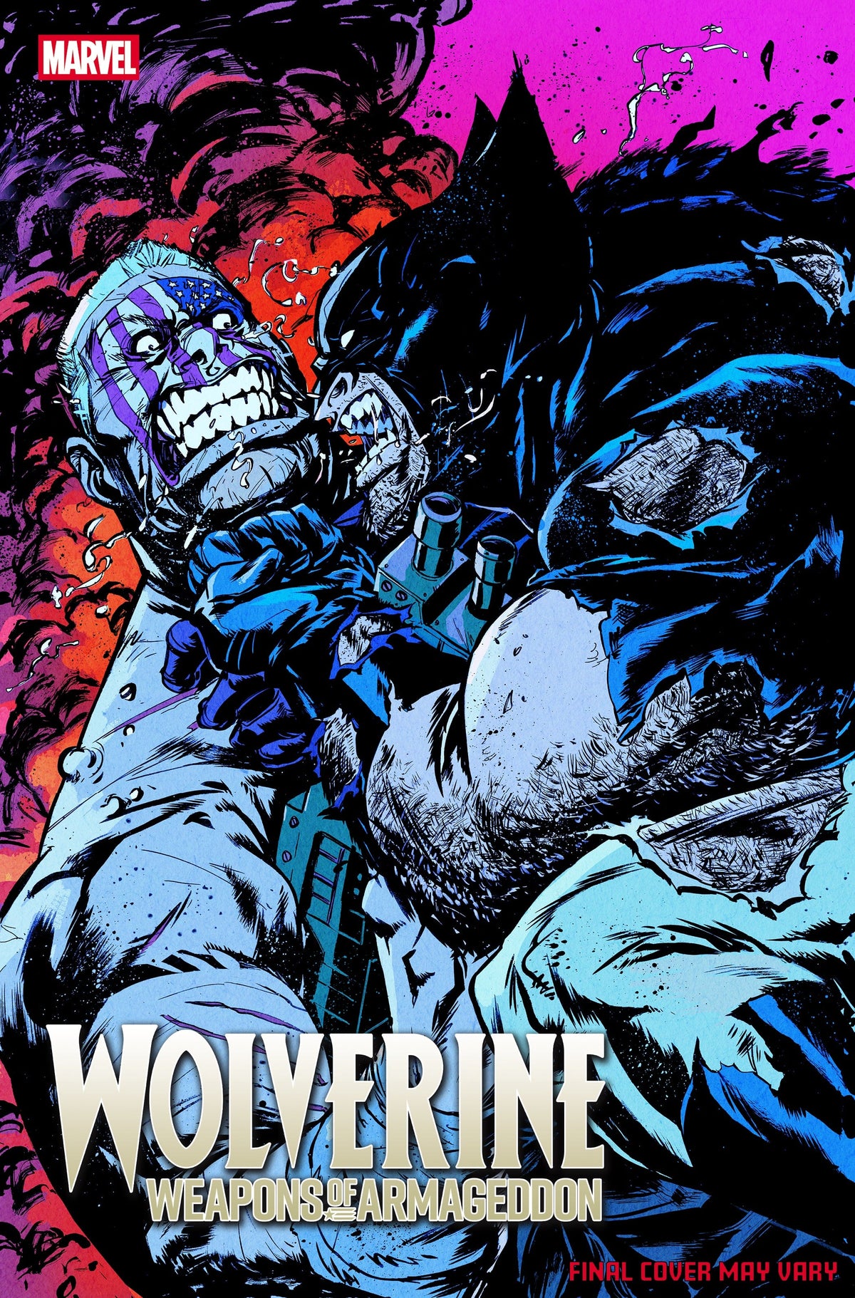 Marvel Comic Books WOLVERINE: WEAPONS OF ARMAGEDDON #2 SANFORD GREENE VARIANT 75960621562100221 PRH-75960621562100221
