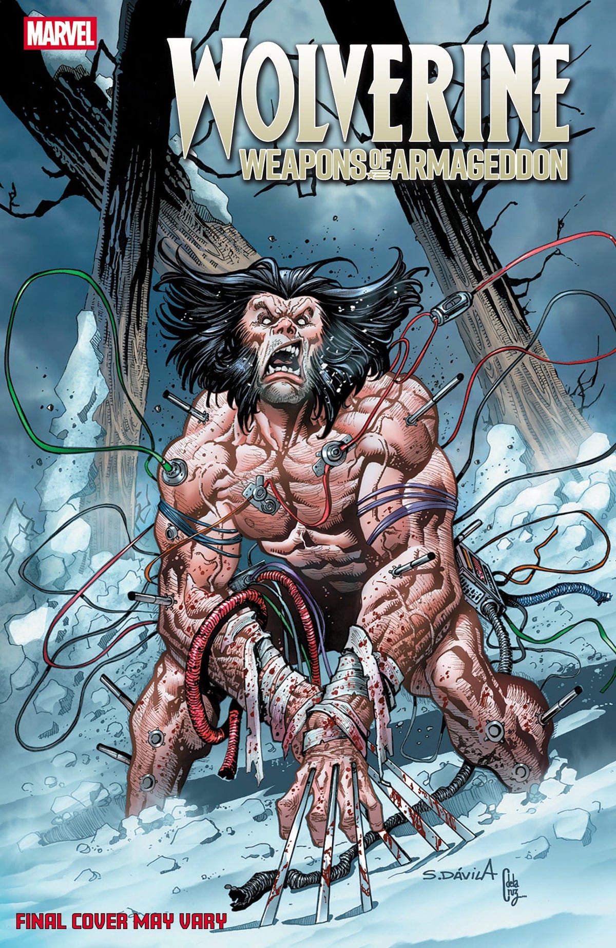 Marvel Comic Books WOLVERINE: WEAPONS OF ARMAGEDDON #3 SERGIO DAVILA VARIANT 75960621562100341 PRH-75960621562100341