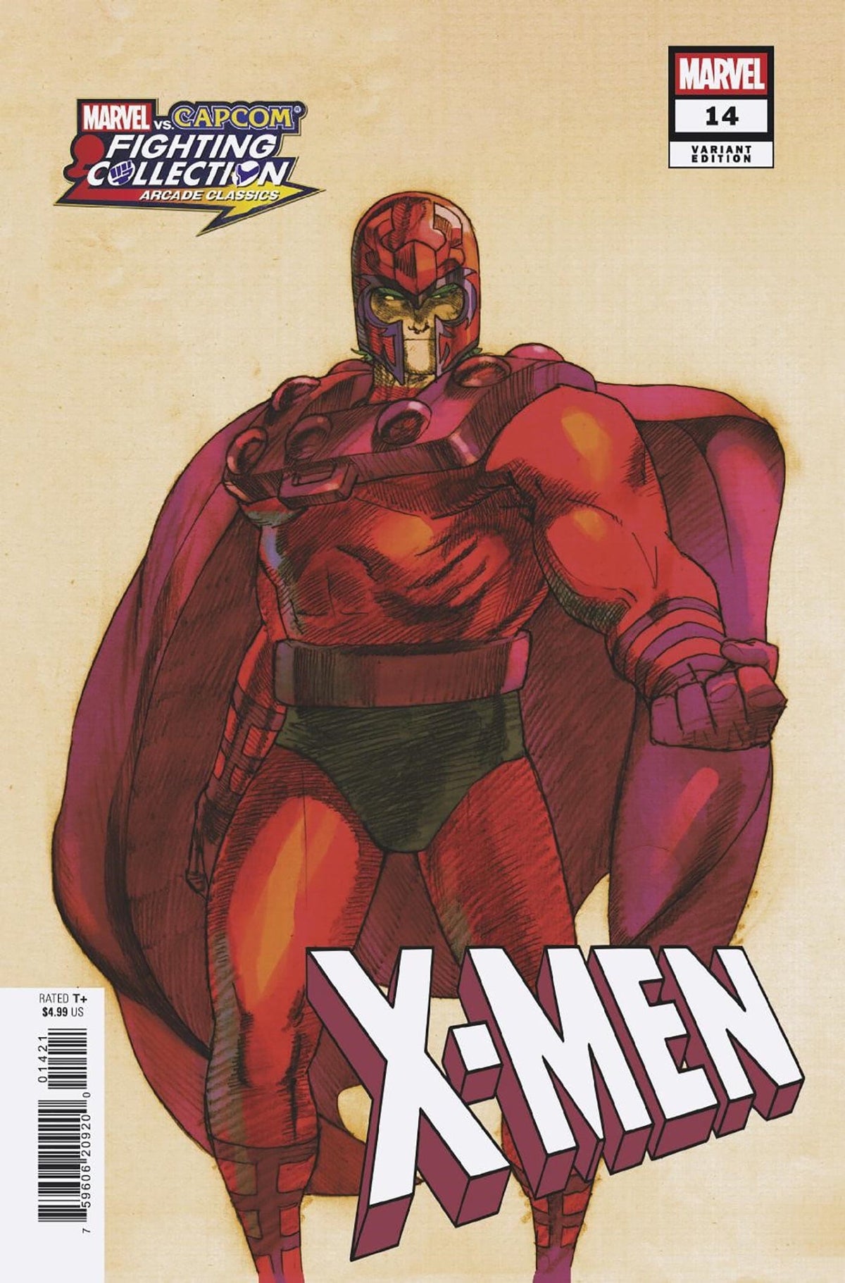Marvel Comic Books X-MEN #14 BENGUS MARVEL VS. CAPCOM VARIANT 75960620920001421 PRH-75960620920001421
