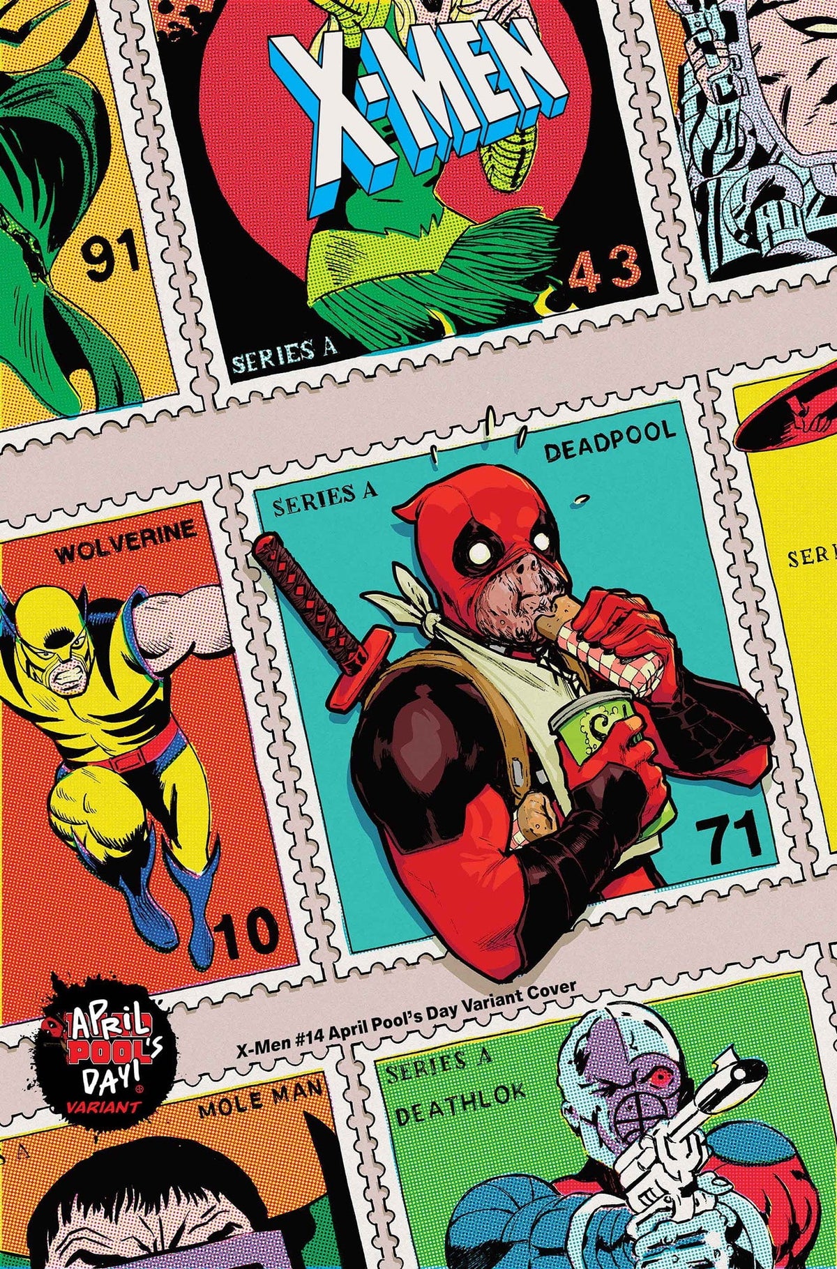 Marvel Comic Books X-MEN #14 TBD ARTIST APRIL POOL'S DAY VARIANT 75960620920001451 PRH-75960620920001451