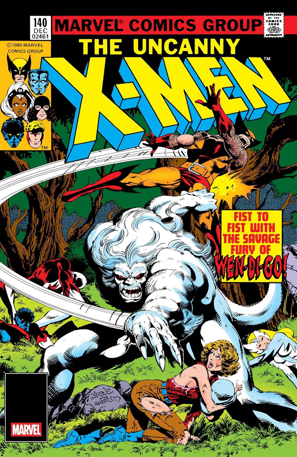 Marvel Comic Books X-MEN #140 FACSIMILE EDITION 75960621093014011 PRH-75960621093014011