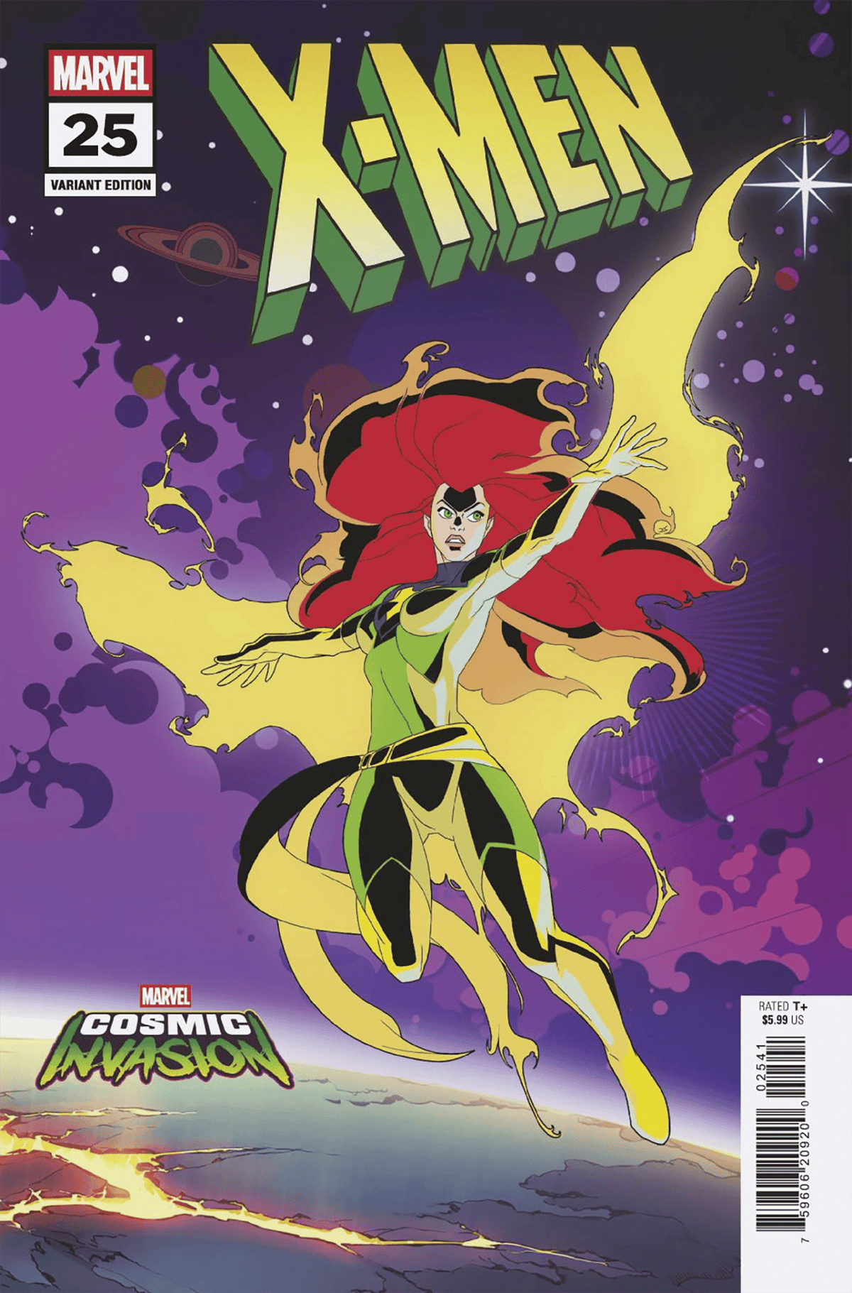 Marvel Comic Books X-MEN #25 MARVEL COSMIC INVASION VARIANT 75960620920002541 PRH-75960620920002541
