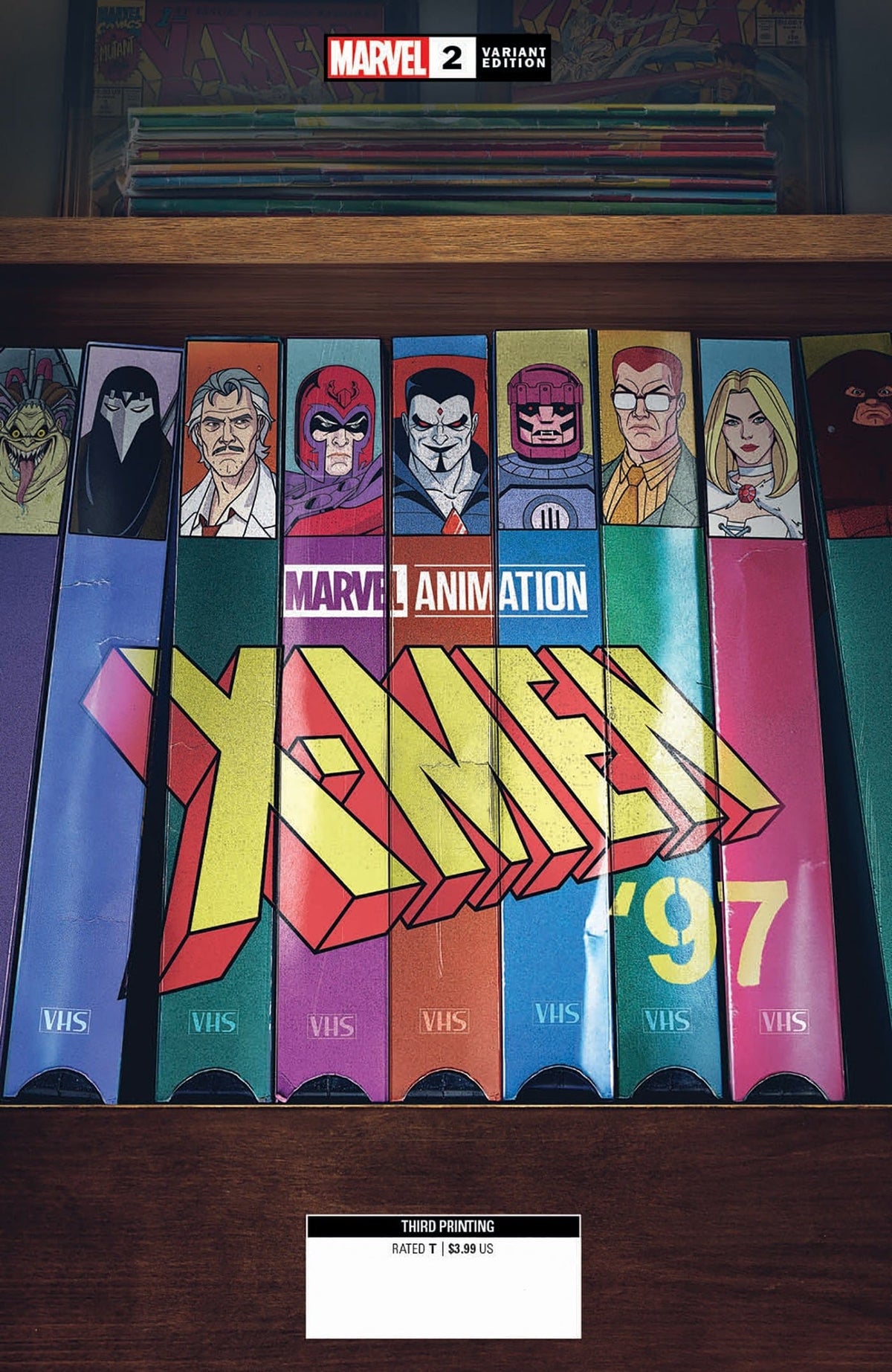 Marvel Comic Books X-MEN '97 #2 MARVEL ANIMATION 3RD PTG VARIANT 75960620705300213 PRH-75960620705300213