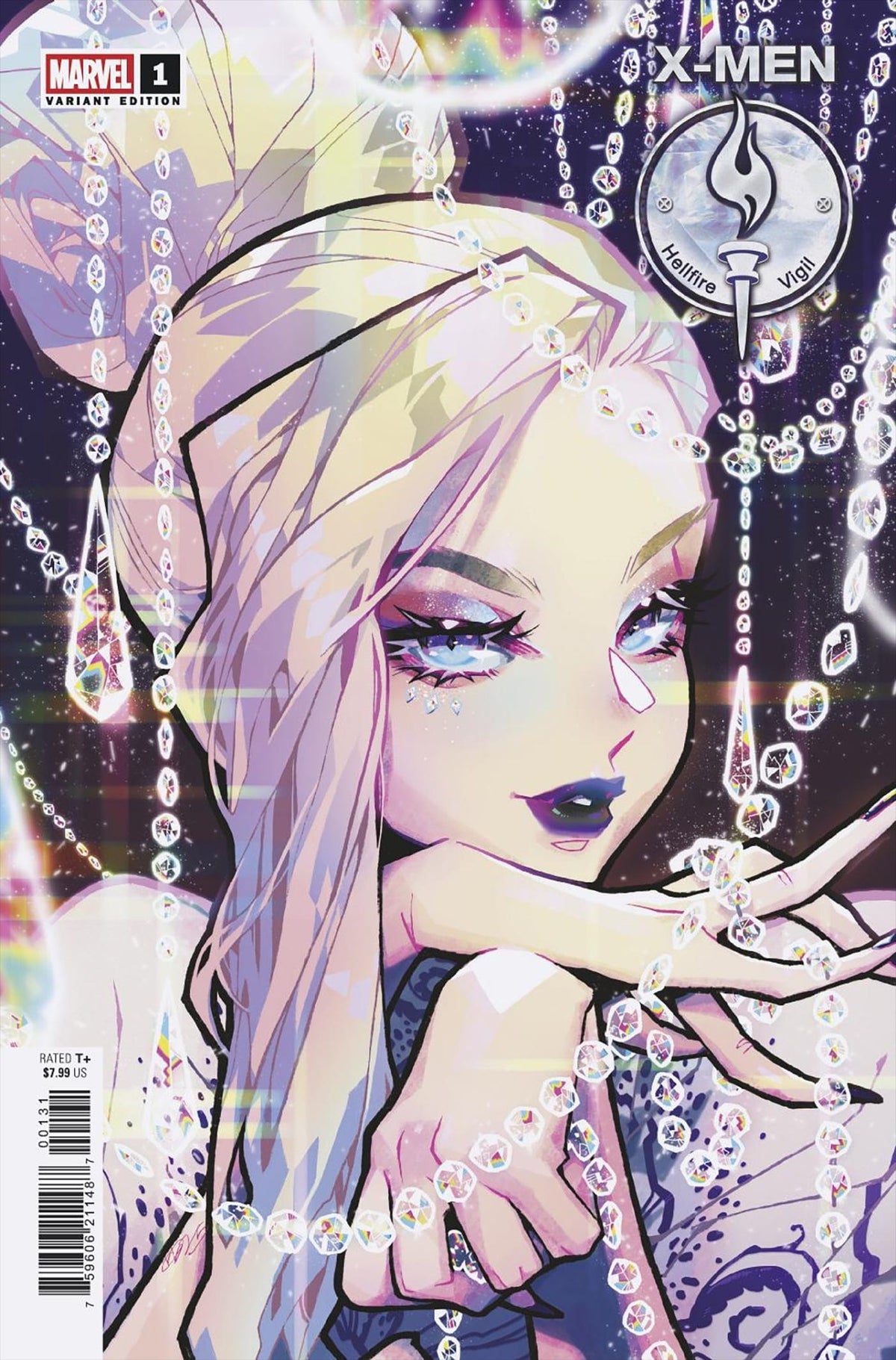 Marvel Comic Books X-MEN: HELLFIRE VIGIL #1 ROSE BESCH VARIANT 75960621148700131 PRH-75960621148700131