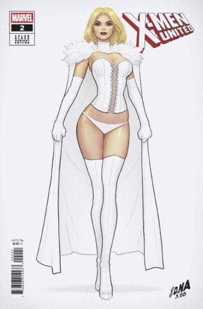 Marvel Comic Books X-MEN UNITED #2 DAVID NAKAYAMA COLOR BLOCK WHITE VARIANT 75960621443300221 PRH-75960621443300221