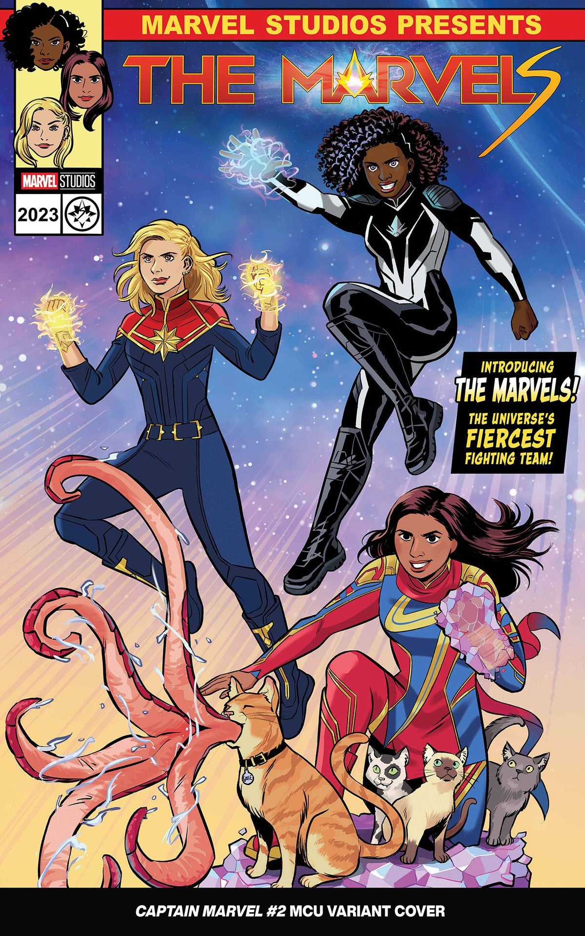 MARVEL COMICS Comic Books CAPTAIN MARVEL #2 MCU VAR 75960620774900261