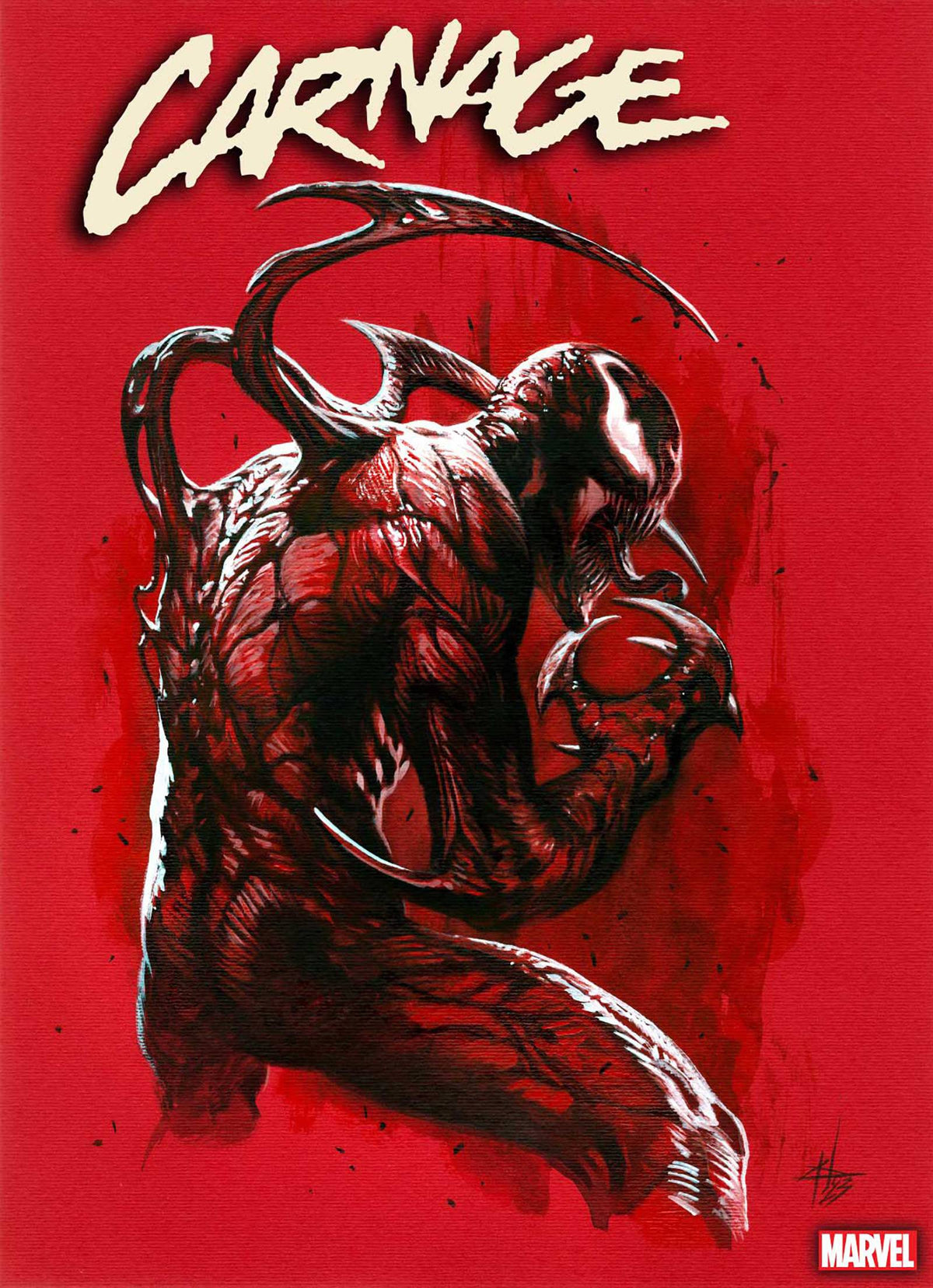 MARVEL COMICS Comic Books CARNAGE #1 GABRIELLE DELL'OTTO FOIL VAR 75960620709100141 AUG230670