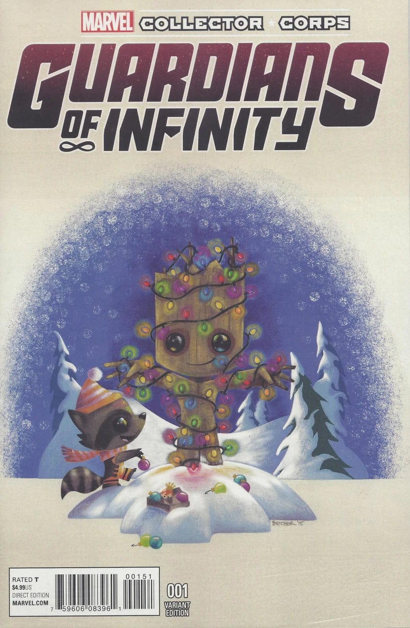MARVEL COMICS Comic Books GUARDIANS OF INFINITY COLLECTOR CORPS VAR 75960608396100151
