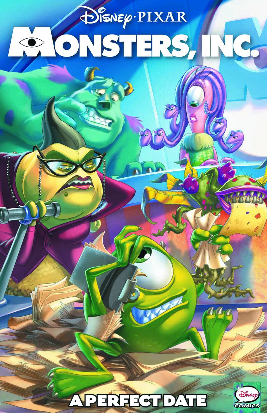 monsters university comic book MONSTERS INC A PERFECT DATE #1