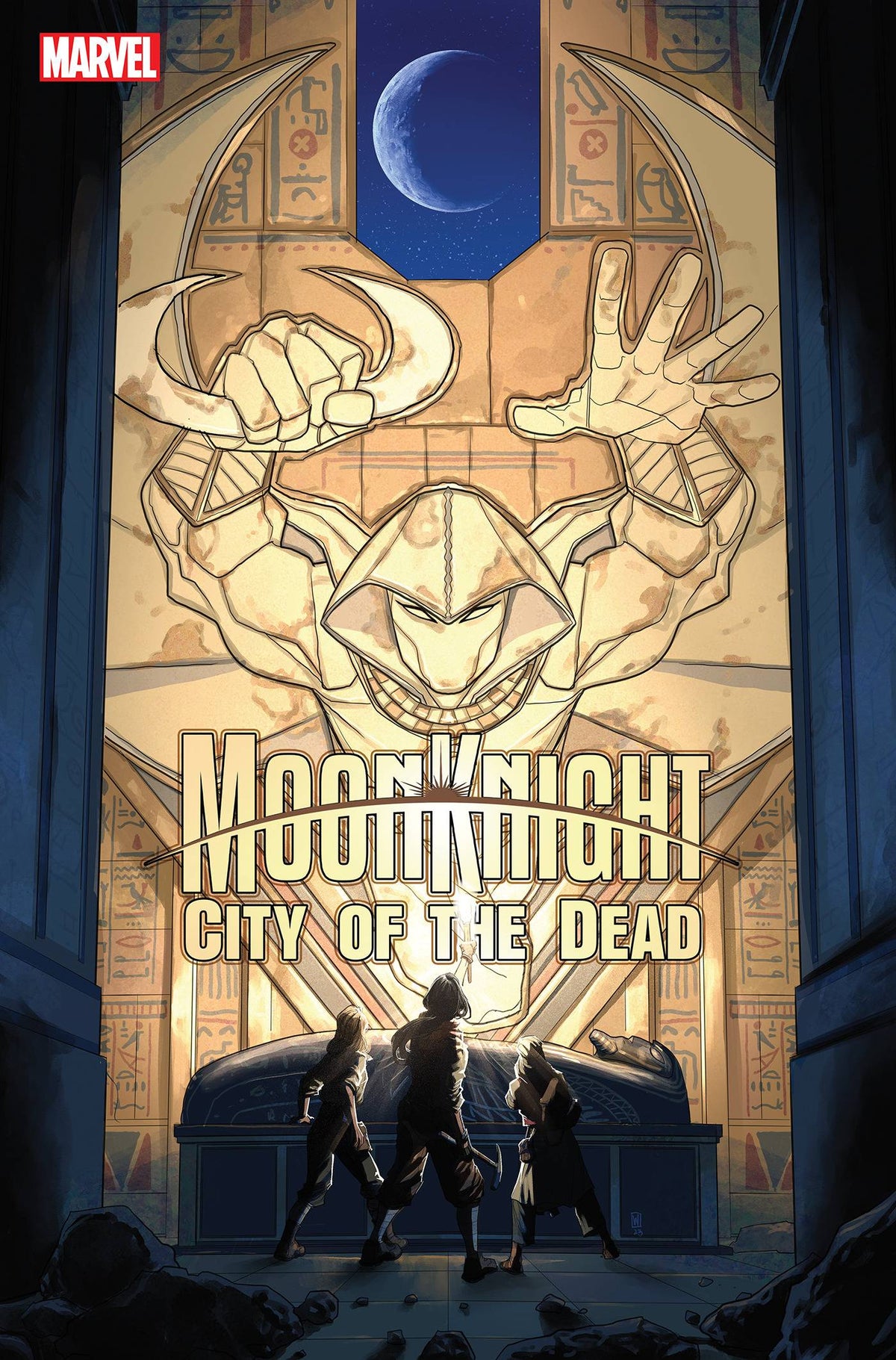MARVEL COMICS Comic Books MOON KNIGHT CITY OF THE DEAD #1 (OF 5) 1:50 INCV WOOD VAR 75960620602500116