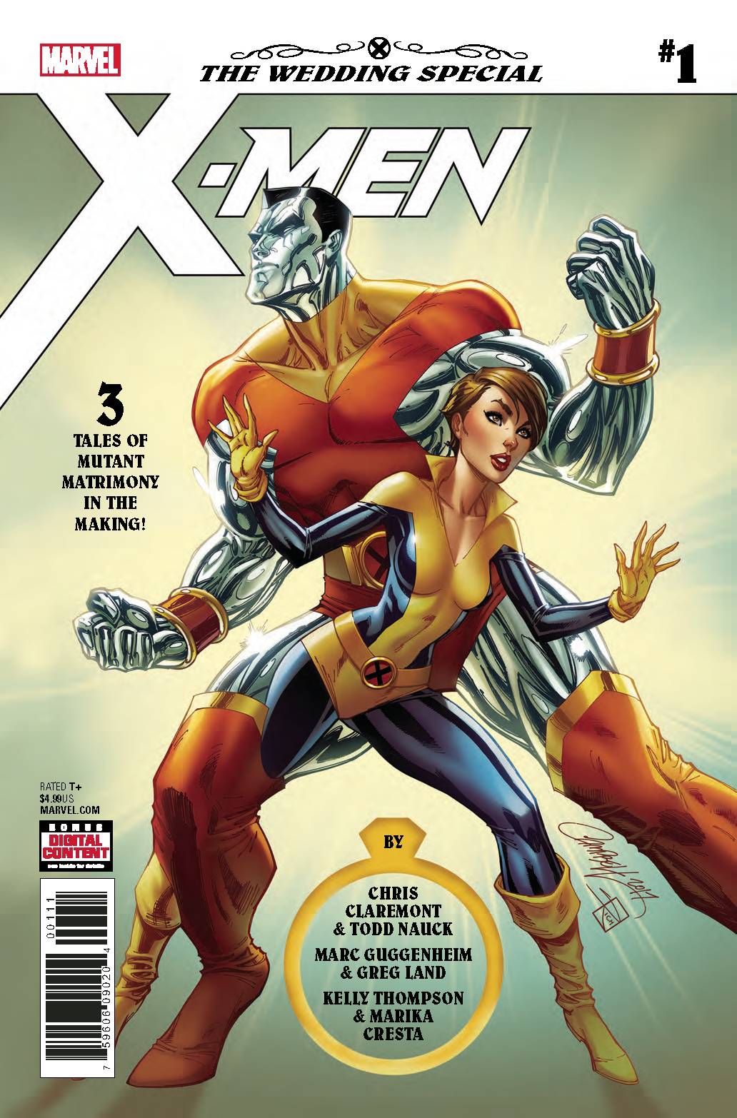 MARVEL COMICS Comic Books X-MEN WEDDING SPECIAL #1 75960609020400111