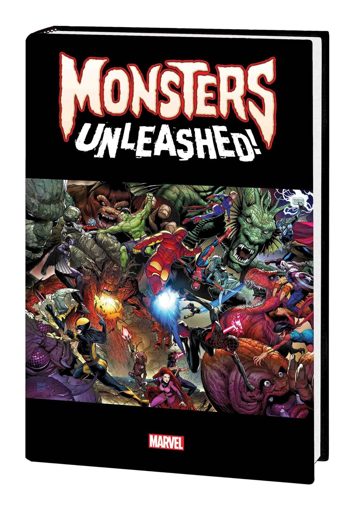 MARVEL COMICS Graphic Novel MONSTERS UNLEASHED MONSTER SIZE HC 9781302907266 JAN171092