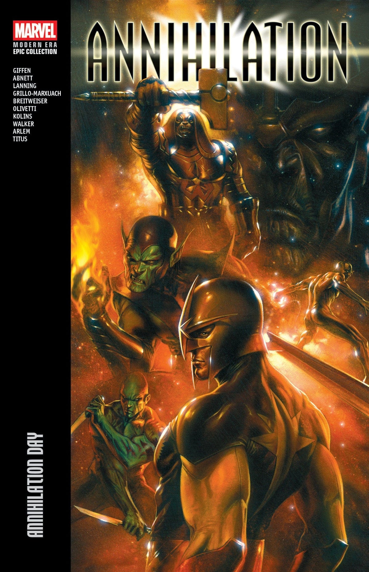 Marvel Graphic Novel ANNIHILATION MODERN ERA EPIC COLLECTION: ANNIHILATION DAY 9781302963255 PRH-9781302963255
