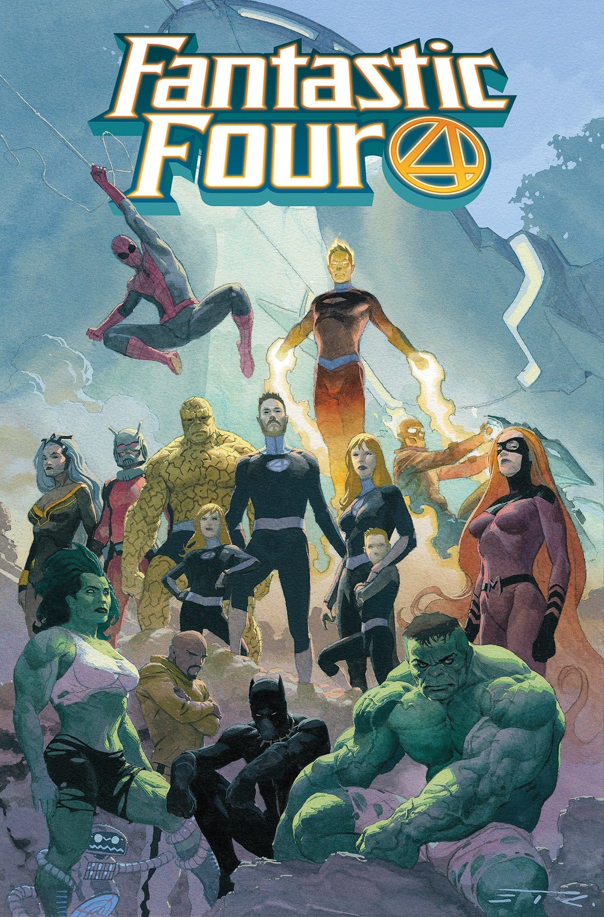 Marvel Graphic Novel Fantastic Four By Dan Slott Omnibus Vol. 1 HC 9781302961206 PRH-9781302961206