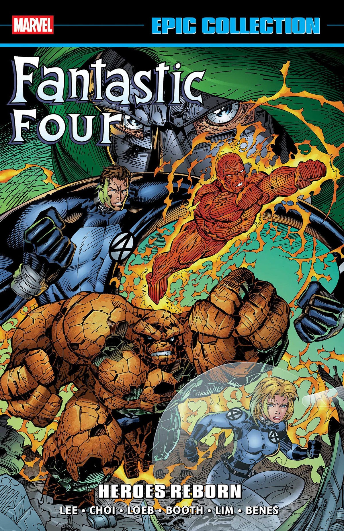 Marvel Graphic Novel Fantastic Four Epic Collection: Heroes Reborn 9781302969639 PRH-9781302969639