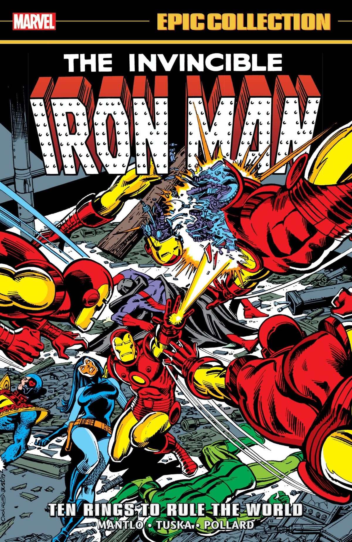 Marvel Graphic Novel IRON MAN EPIC COLLECTION: TEN RINGS TO RULE THE WORLD 9781302960599 PRH-9781302960599