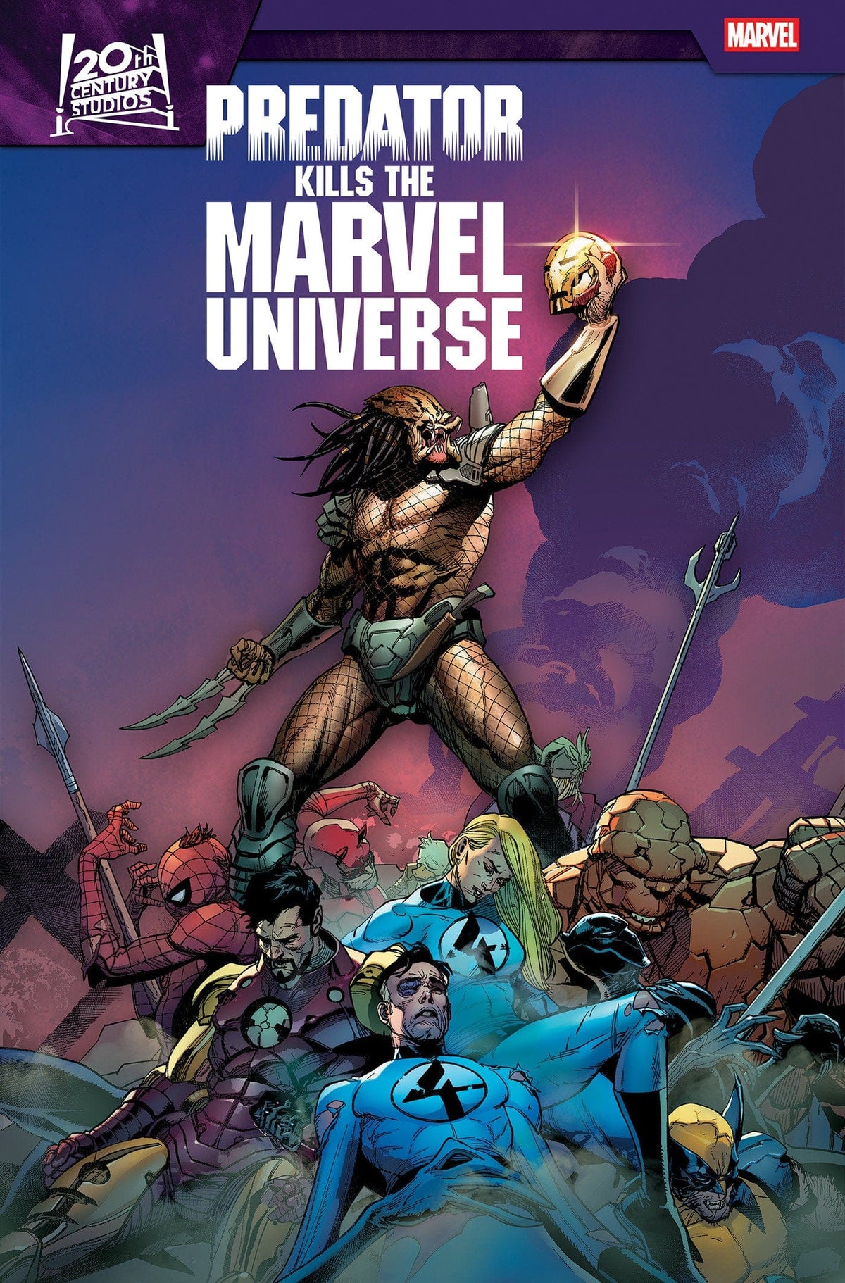 Marvel Graphic Novel Predator Kills The Marvel Universe 9781302965068 PRH-9781302965068
