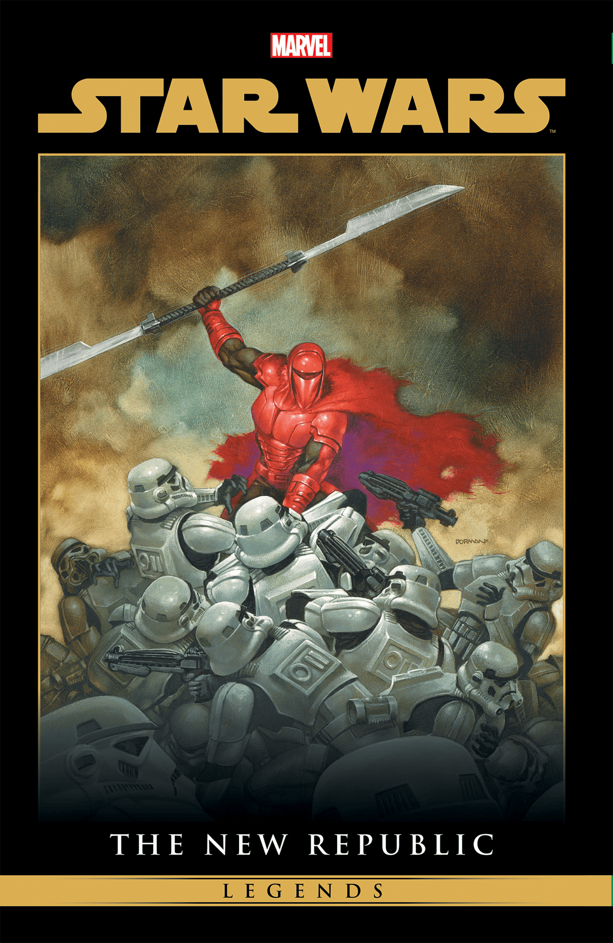 Marvel Graphic Novel Star Wars Legends: The New Republic Omnibus Vol. 3 Dave Dorman Crimson Empire Cover 9781302965945 PRH-9781302965945