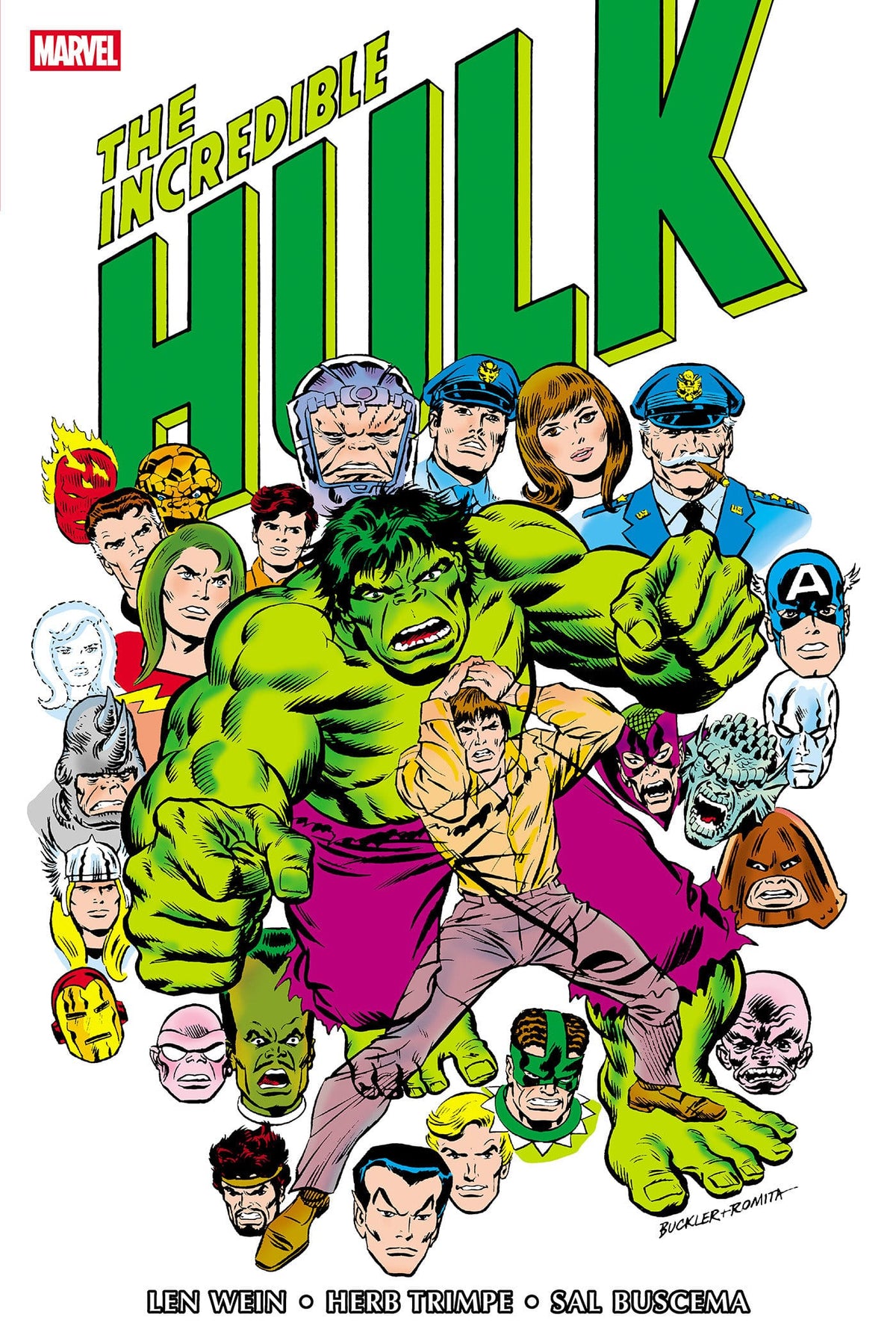 Marvel Graphic Novel The Incredible Hulk Omnibus Vol. 4 Rich Buckler Cover HC (Release Date: 02/23/2027) 9781302971281 PRH- 9781968063139
