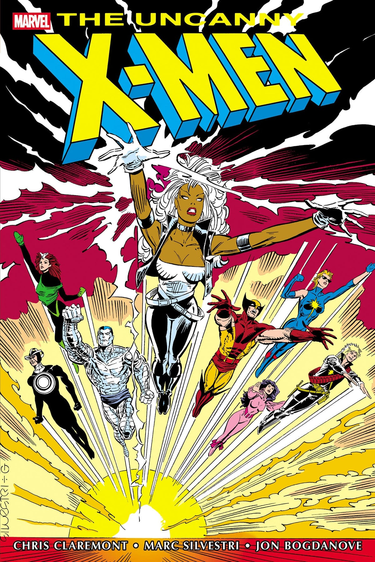 Marvel Graphic Novel The Uncanny X-Men Omnibus Vol. 6 Marc Silvestri Cover HC 9781302968502 PRH-9781302968502