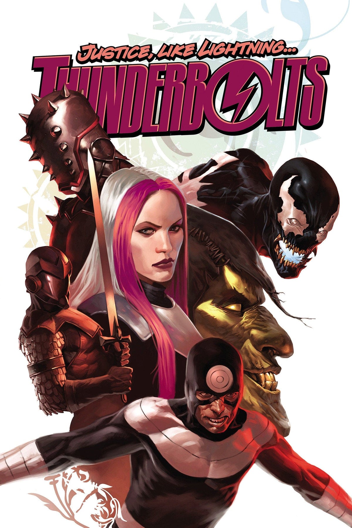 Marvel Graphic Novel Thunderbolts: Dark Reign Omnibus Marko Djurdjevic Cover HC 9781302968618 PRH-9781302968618