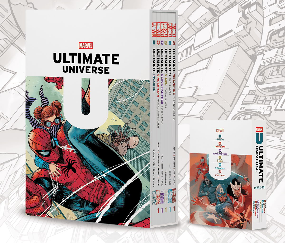 Marvel Graphic Novel Ultimate Universe: Invasion Box Set Slipcase 9781302968175 PRH-9781302968175