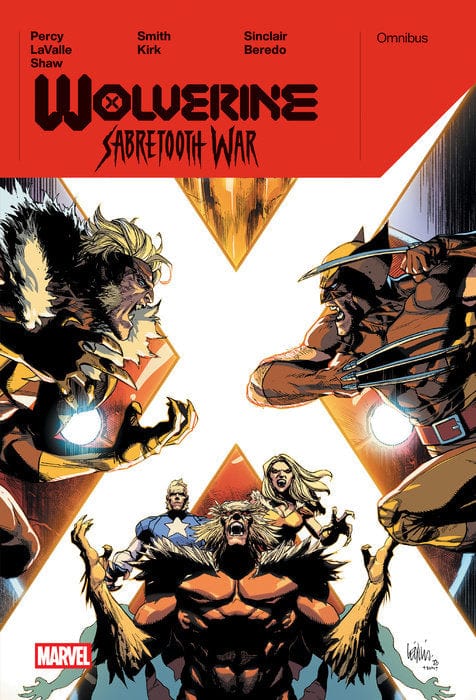 Marvel Graphic Novel Wolverine: Sabretooth War Omnibus Leinil Yu Cover 9781302961404 PRH-9781302961404