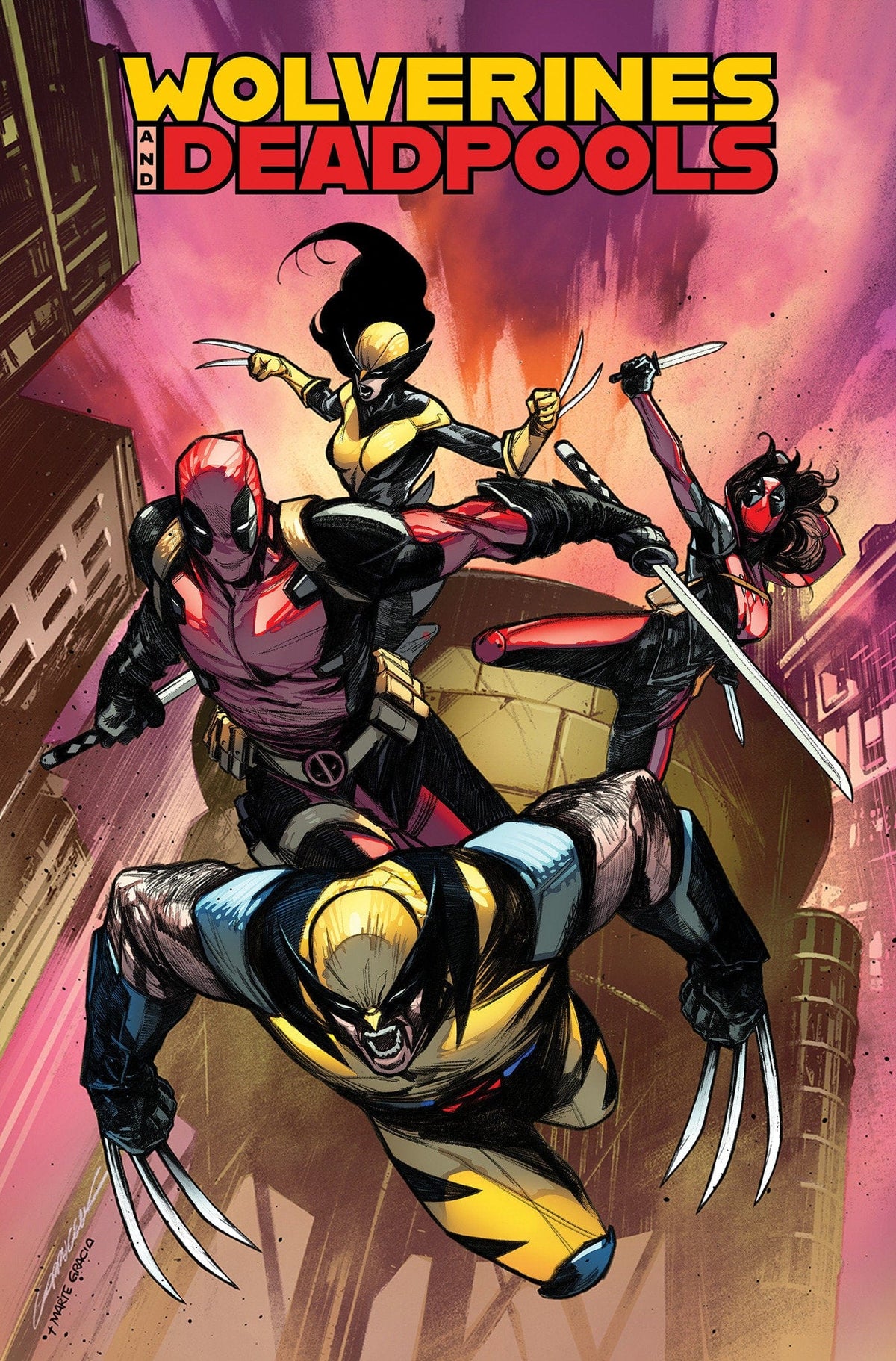 Marvel Graphic Novel Wolverines & Deadpools: Claws & Mercs TP 9781302967475 PRH-9781302967475