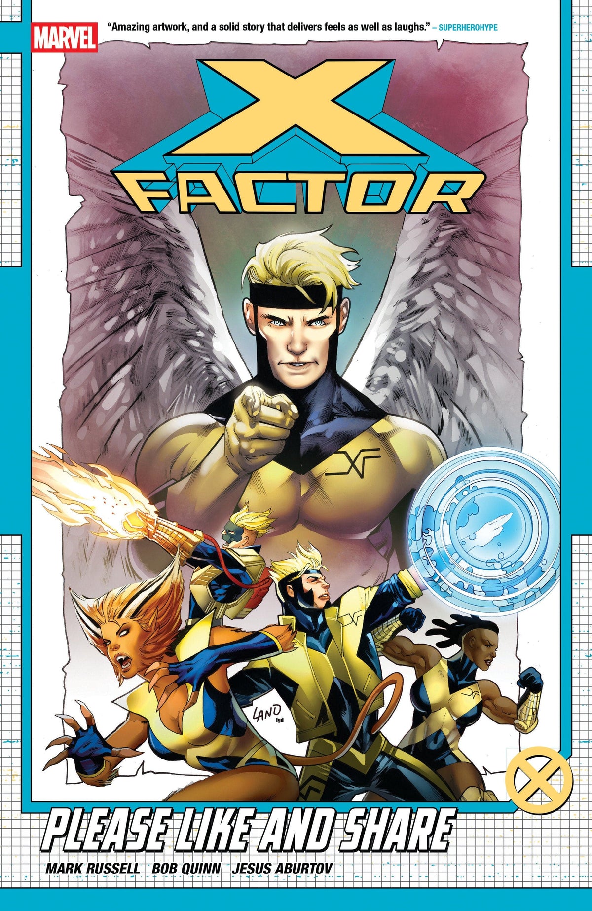 Marvel Graphic Novel X-Factor by Mark Russell Vol. 1: Please Like And Share 9781302960216 PRH-9781302960216