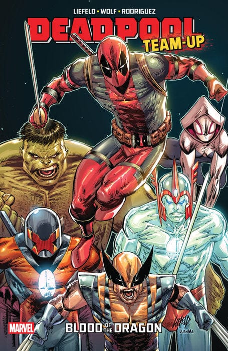 Marvel Press Graphic Novel Deadpool Team-Up by Rob Liefeld: Blood of the Dragon 9781302960919 PRH-9781302960919