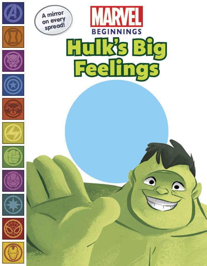 MARVEL PRH Graphic Novel Marvel Beginnings Hulks Big Feelings Board Book 9781368090940 JUL231806