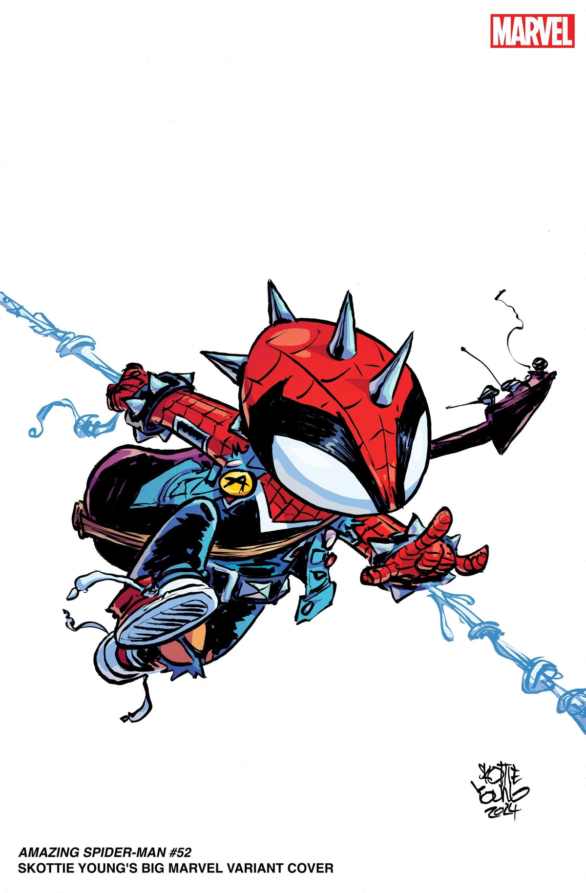 MARVEL PRH Comic Books AMAZING SPIDER-MAN #52 SKOTTIE YOUNG BIG MARVEL VAR 75960620200305231 APR240737