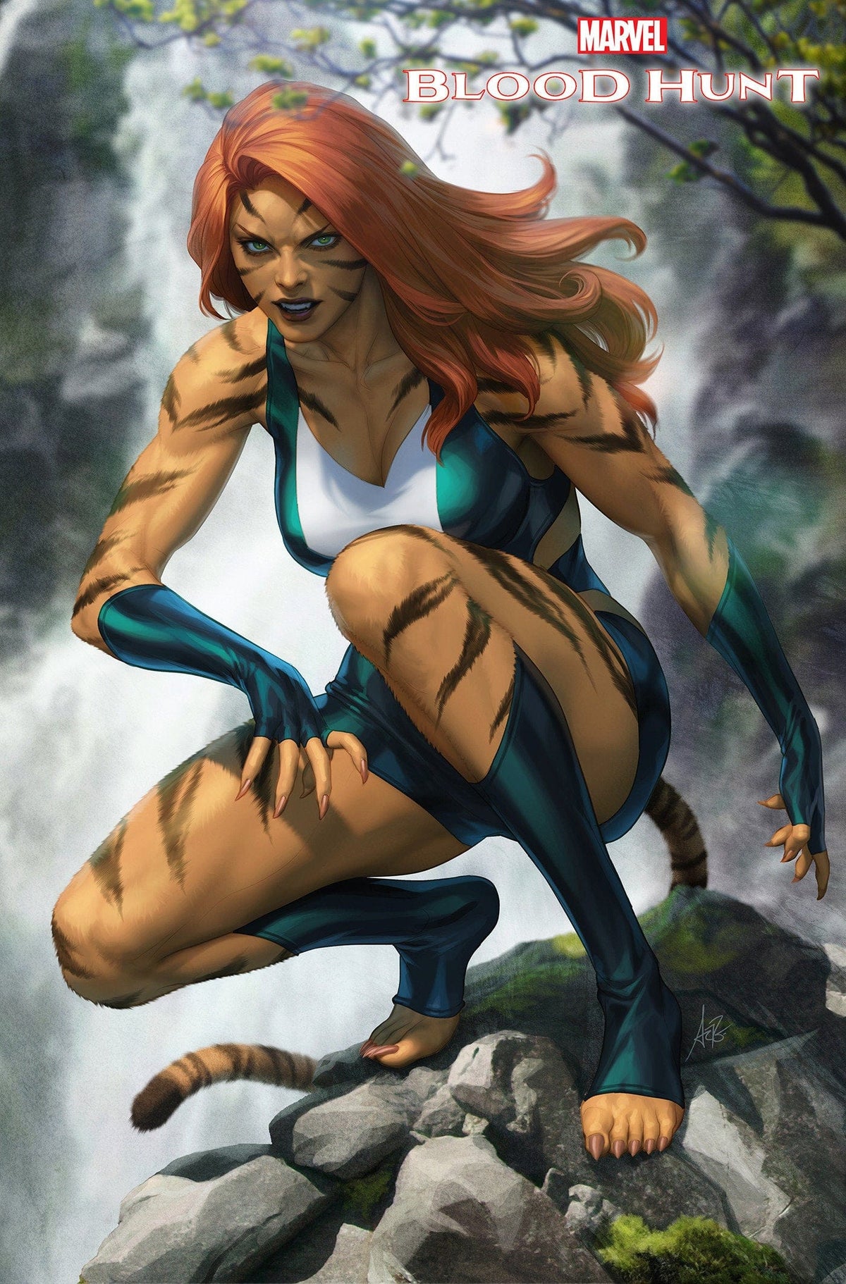 MARVEL PRH Comic Books BLOOD HUNT #1 ARTGERM VAR 75960620805000141 FEB240586