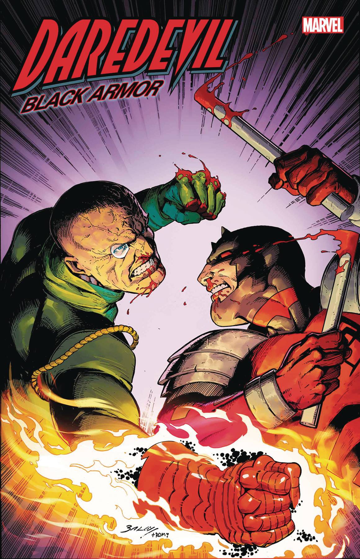 MARVEL PRH Comic Books Daredevil Black Armor #4 75960620595000411 DEC230653