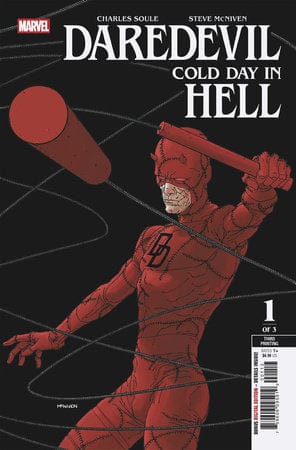 Marvel PRH Comic Books DAREDEVIL COLD DAY IN HELL #1 MCNIVEN 3RD PTG VAR 75960609591900113 APR257045