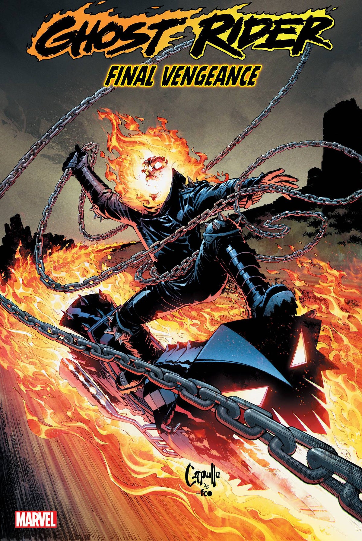 MARVEL PRH Comic Books Ghost Rider Final Vengeance #1 Greg Capullo Var 75960620777000121 DEC230790