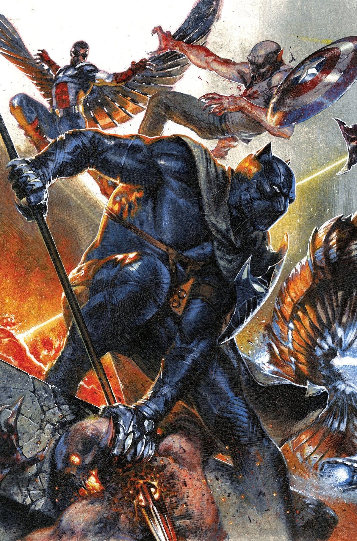 MARVEL PRH Comic Books > Incentives BLOOD HUNT #1 1:100 INCV DELLOTTO CONNECTING VIR VAR 75960620805000119 FEB240594